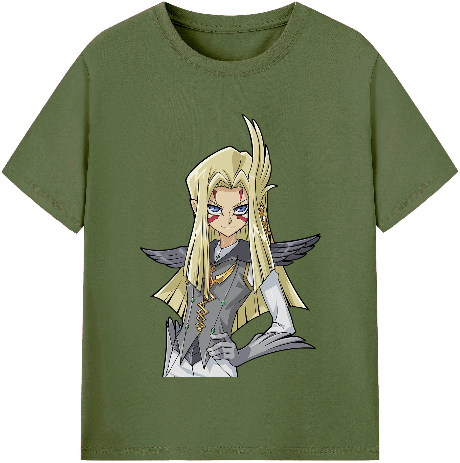（画像用） 遊☆戯☆王 Yu-Gi-Oh! 綿100％半袖Tシャツ（フロントプリント）